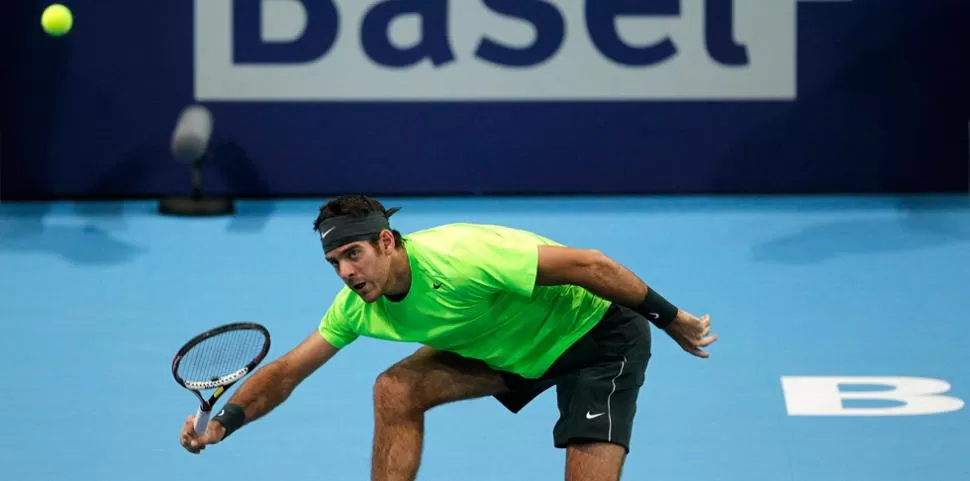 POR OTRA VICTORIA. Delpo quiere seguir jugando. REUTERS.