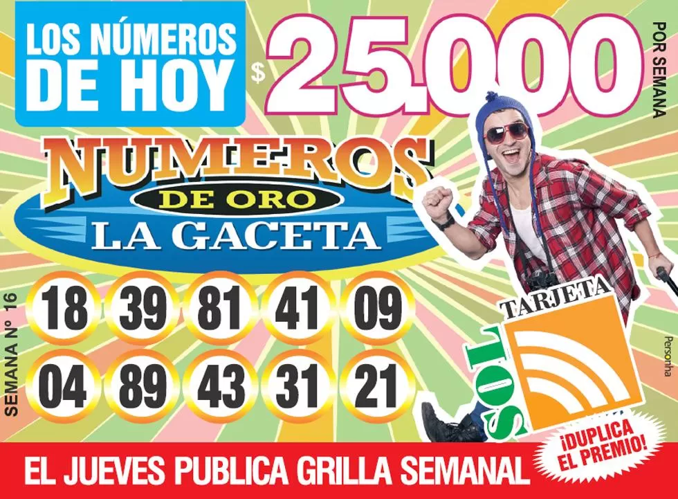 Los Números de Oro de LA GACETA