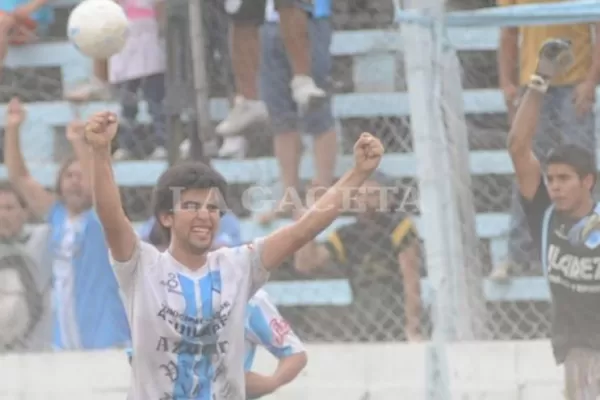 Un golazo de Bellido le dio la primera victoria a Deportivo Aguilares