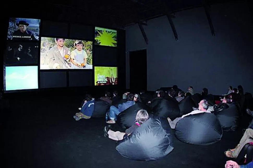 EL EXPERIMENTO. Un equipo de artes visuales categorizó el material recibido por el público y lo presentó en varias secuencias. 