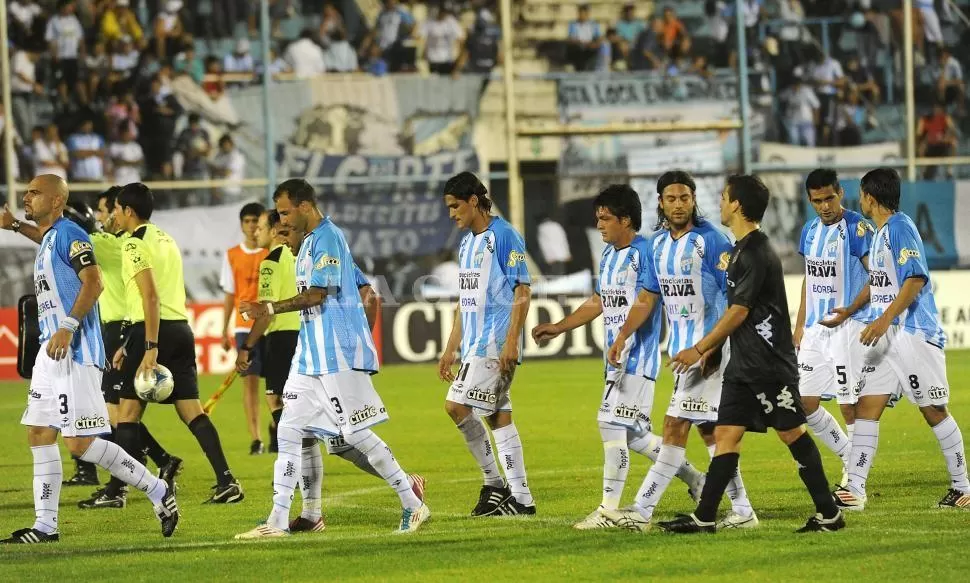 SIN RESPUESTA. Atlético no gana desde hace cuatro fechas. LA GACETA / HECTOR PERALTA