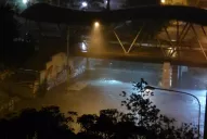 Cayeron 80 milímetros en menos de dos horas