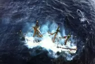 El huracán Sandy se llevó al Bounty, el barco de Piratas del Caribe