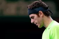 Delpo se lamentó por la derrota y puso su cabeza en Londres