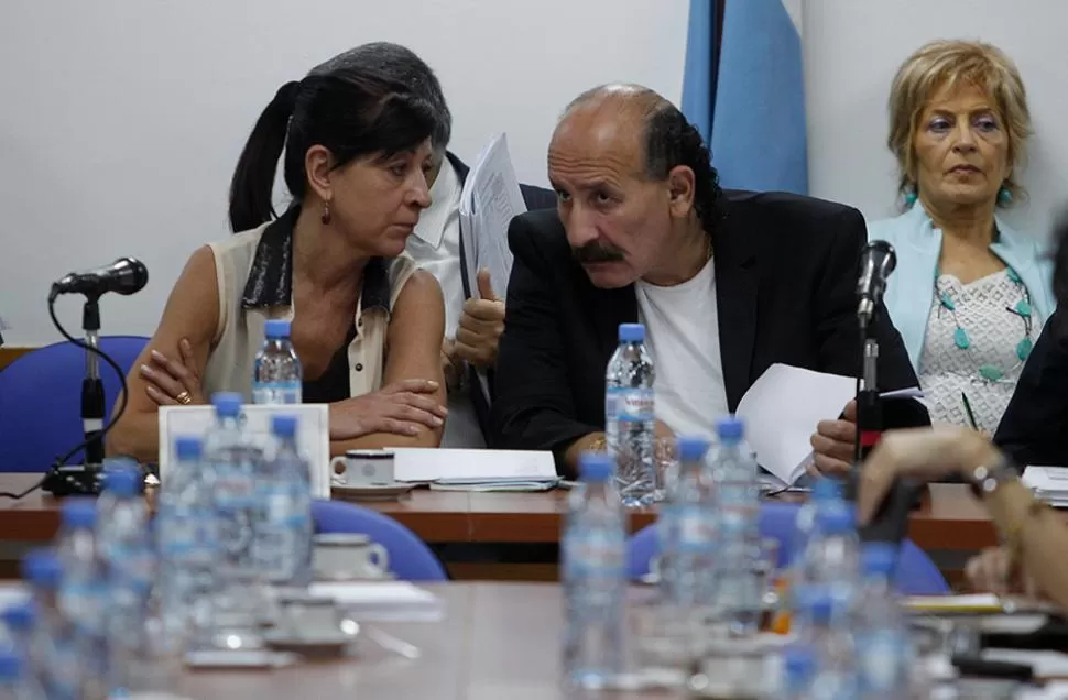 EL PLENO DEBATE. Diana Conti presidió la reunión de las comisiones. FOTO TOMADA DE LANACION.COM