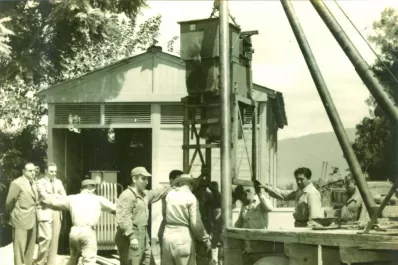 Entre catenarias, cables y astas