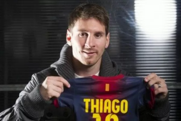 Thiago Messi puede ser argentino con un trámite