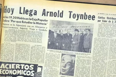Largos aplausos y loas para el célebre sabio anglosajón Arnold Joseph Toynbee