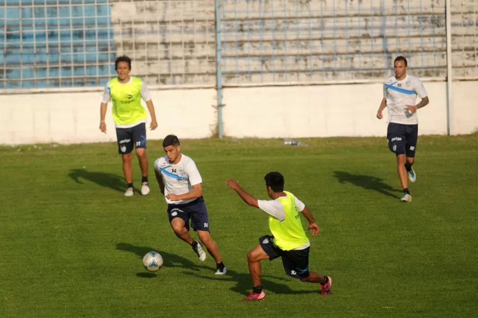 OTRA OPORTUNIDAD. Almerares arrancará nuevamente de titular en Atlético. 