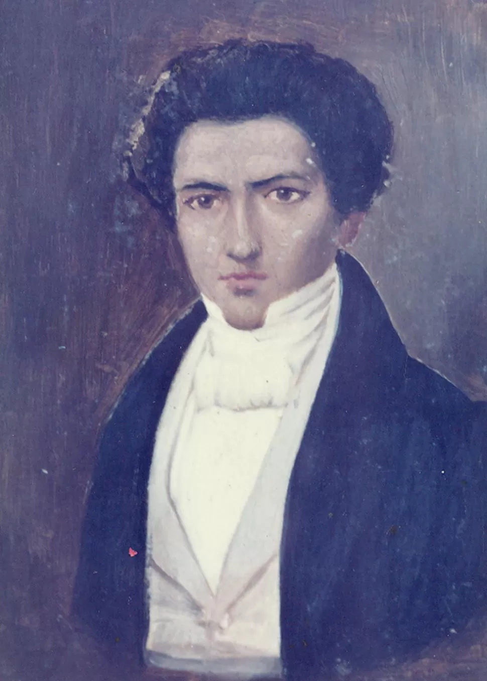 MARCO MANUEL DE AVELLANEDA. Murió degollado por los rosistas en 1841, y en 1849 Echeverría le dedicó un largo poema. LA GACETA / ARCHIVO