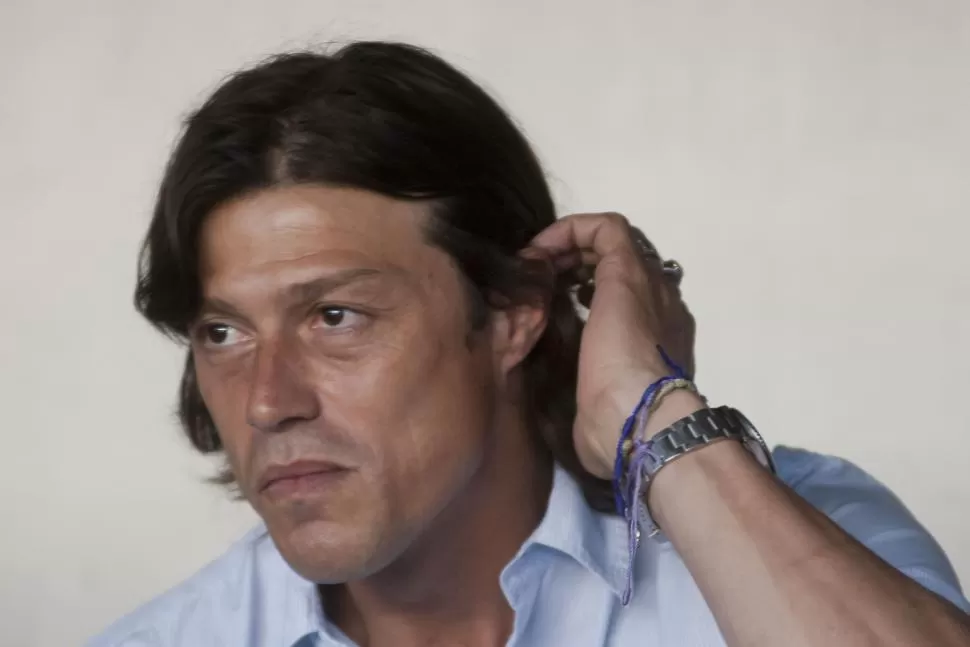 COMPLICADO. Matías Almeyda volvió a llamarse al silencio. NA