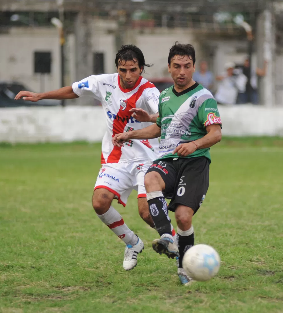 CONDUCTOR. El Gusano García cumplió asistiendo en los dos goles. 