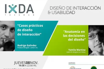 Dos especialistas disertarán sobre Diseño de Interacción