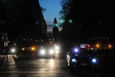 Un enorme apagón hizo colapsar a Capital Federal