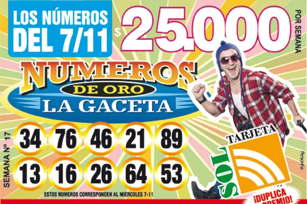 Los Números de Oro de LA GACETA