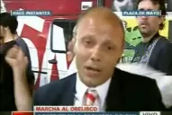 Video: así agredieron a un periodista de C5N durante la marcha del 8N