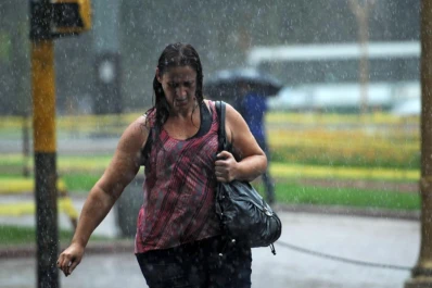 Cayeron 73,7 milímetros de agua en la ciudad de Buenos Aires
