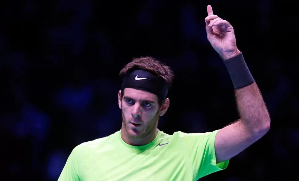 VA POR MAS. Aunque dice ser el cuarto favorito, Delpo sueña cerrar el año a lo grande. REUTERS