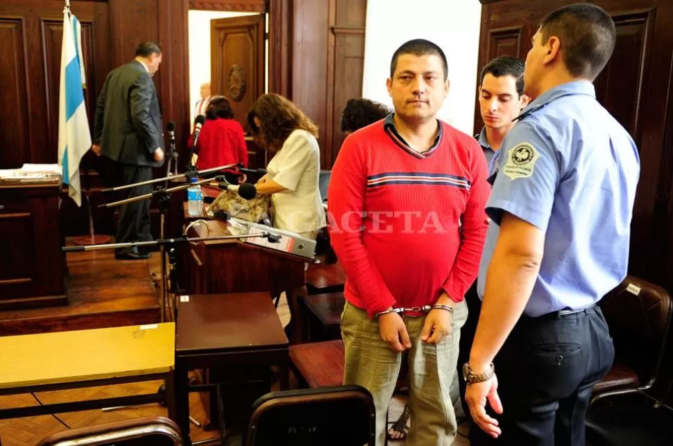 UNICO IMPUTADO. Mena driá mañana sus últimas palabras ante el tribunal. LA GACETA / FOTO DE JORGE OLMOS SGROSSO