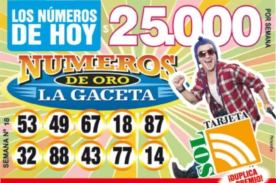 Los Números de Oro de LA GACETA