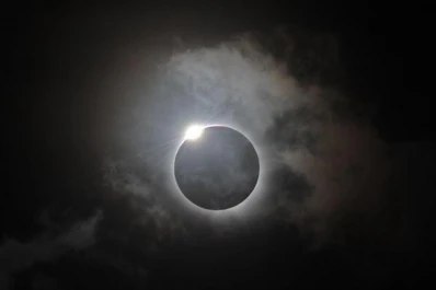 Así fue el eclipse solar