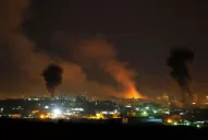 Impresionante video del ataque israelí en Gaza