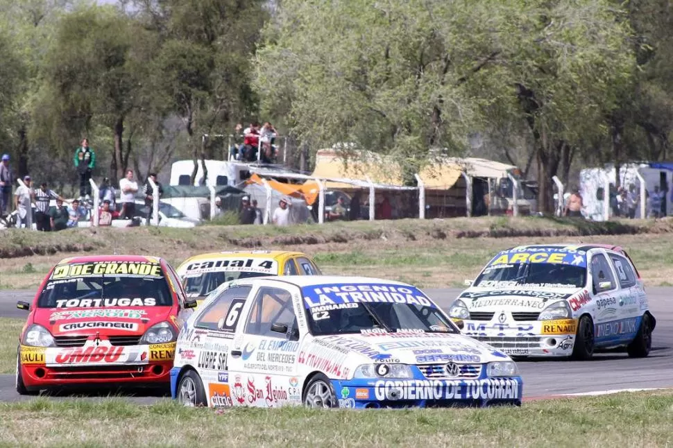 EN ALZA. Lucas Mohamed logró dotar al VW Gol de un mayor rendimiento. 