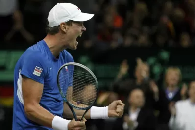 En casi cuatro horas, Berdych pudo igualar la final de la Davis