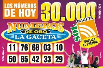 Los Números de Oro de LA GACETA