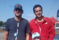 Comaschi y Caro también festejaron a lo grande