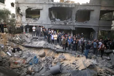 Al menos 10 muertos civiles tras un bombardeo israelí en la Franja de Gaza