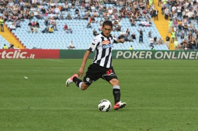 Pereyra anotó en el empate de Udinese
