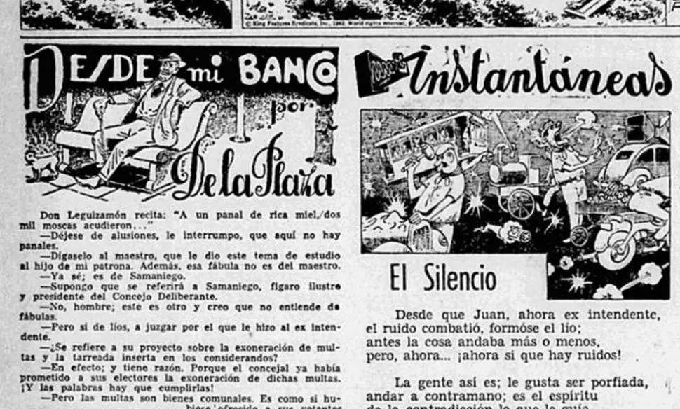 LA VIDA CIUDADANA. Las misceláneas de los jubilados y las Instantáneas. 