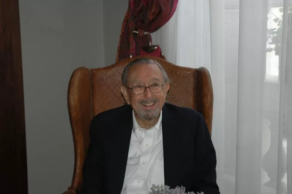 LA SONRISA DEL MAESTRO. César Pelli en la charla con LA GACETA. 