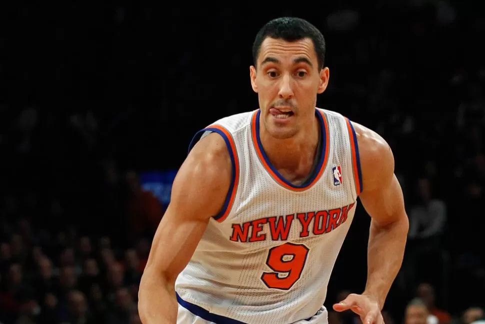 NOVATO. El cordobés Prigioni, a los 35 años, cumple su primera temporada en la liga defendiendo los colores de los Knicks. REUTERS