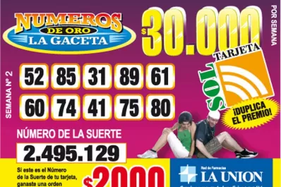 Los Números de Oro de LA GACETA