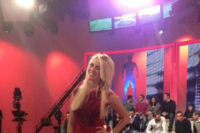 El debut de Wanda Nara... en la TV italiana