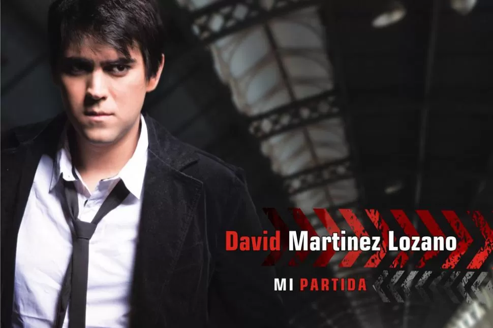 LA TAPA DEL DISCO. Martínez Lozano está de estreno. FOTO GENTILEZA DE DAVID MARTÍNEZ LOZANO.