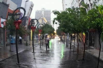 La lluvia apagó el infierno