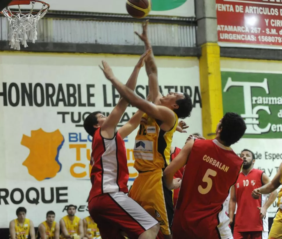 BAJA MOMENTÁNEA. La T espera recuperar a Albornoz para jugar en Orán. 