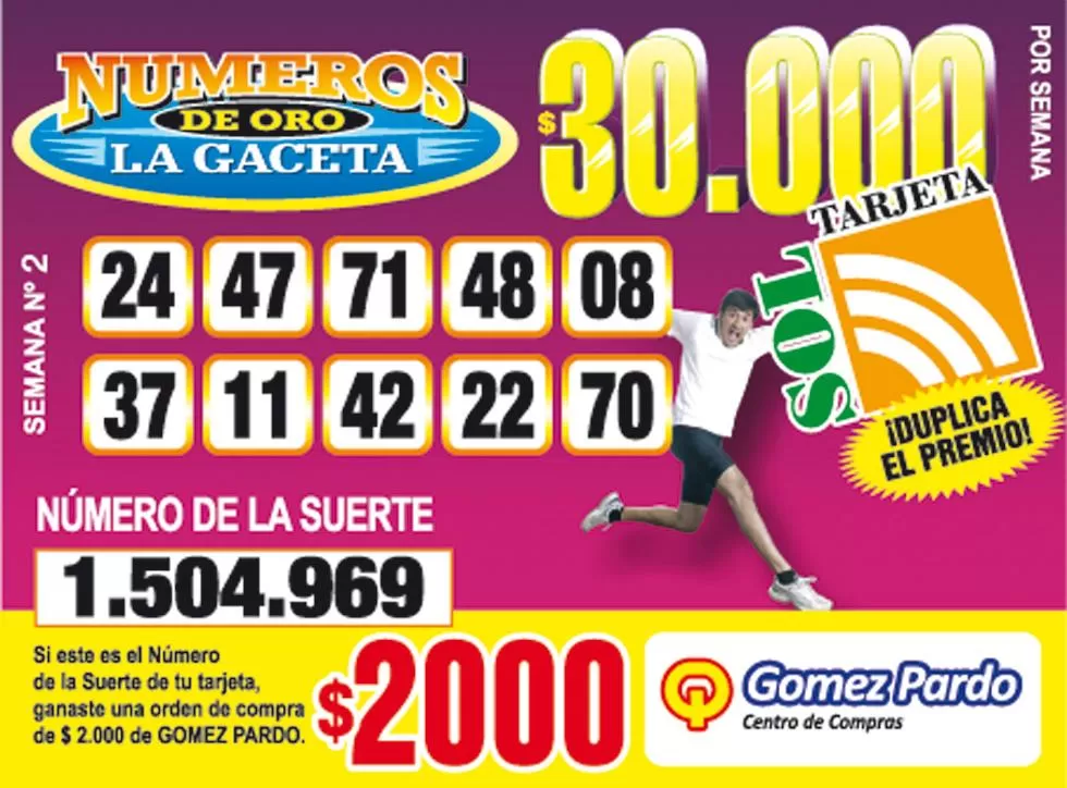 Los Números de Oro de LA GACETA