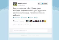 Martín Gómez: que los ingleses se queden con Tucumán y nos devuelvan las Malvinas