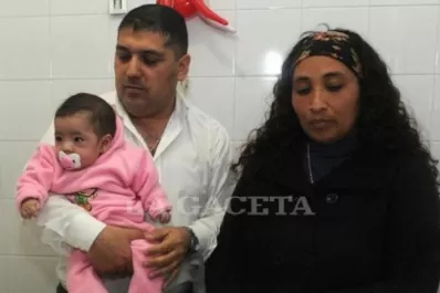 Zamira, la hermana gemela de Morena, está internada con bronquiolitis