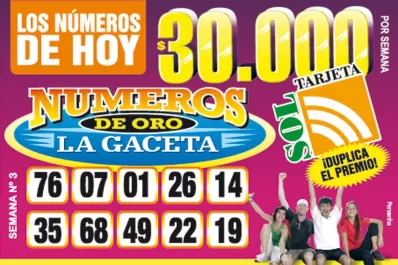 Los Números de Oro de LA GACETA