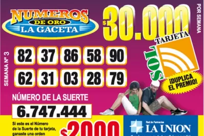 Los Números de Oro de LA GACETA