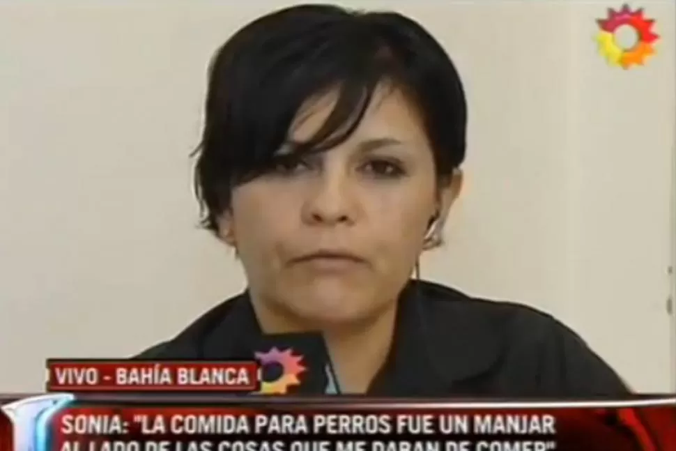 LA VOZ DEL HORROR. Sonia contó lo que vivió en la casa de la periodista. CAPTURA DE VIDEO