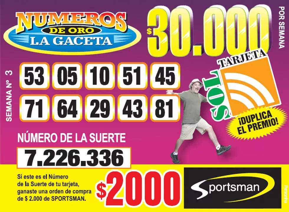 Los Números de Oro de LA GACETA