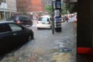 Se inundaron barrios de Buenos Aires y los porteños arden de rabia