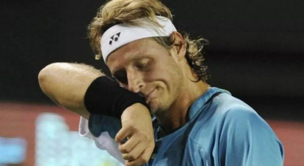 MAL PASO. David Nalbandian cayó antev el español Almagro y quedó eliminado. 