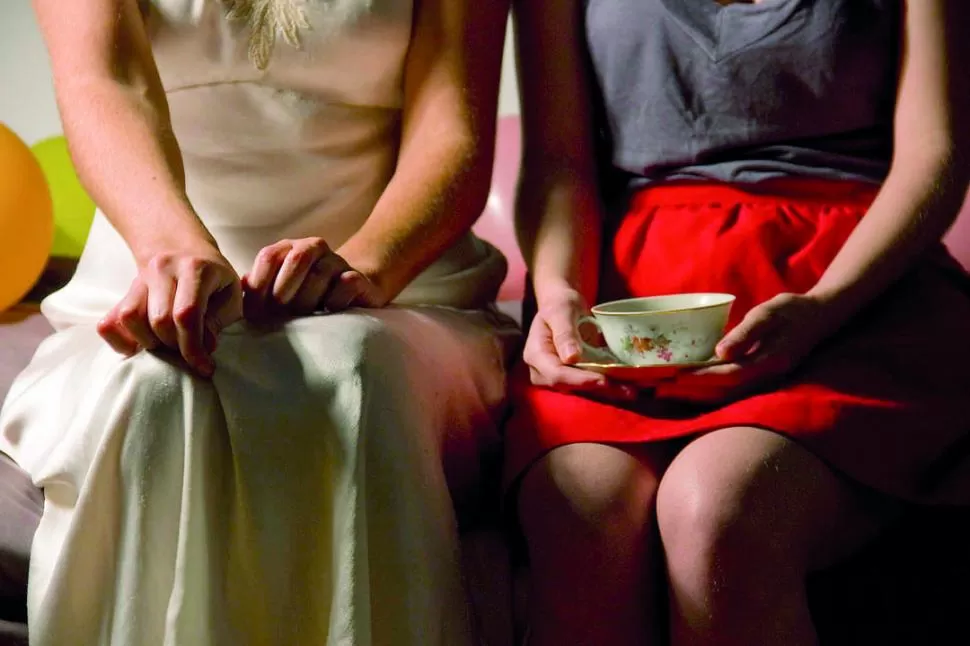 EL SEGUNDO PUESTO. Una escena de la pieza ¿Qué soñará Corbalán? 